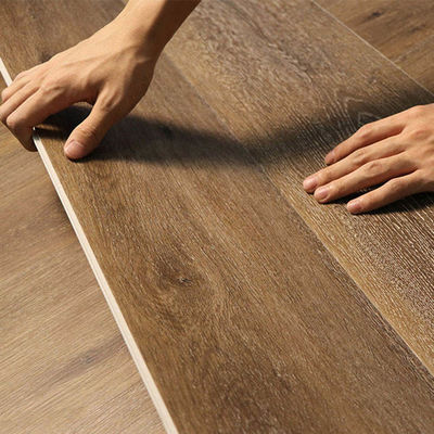Pavimenti in legno impermeabile 4mm 5mm Pvc Click Lock Spc Pavimenti Lvp Vinyl Plank Pavimenti in vinile di lusso con IXPE