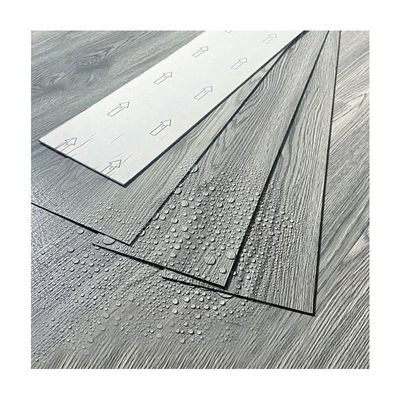 Piastrelle in PVC di lusso di legno impermeabile Lvt pavimenti autoadesivi pavimenti in vinile peeling and stick