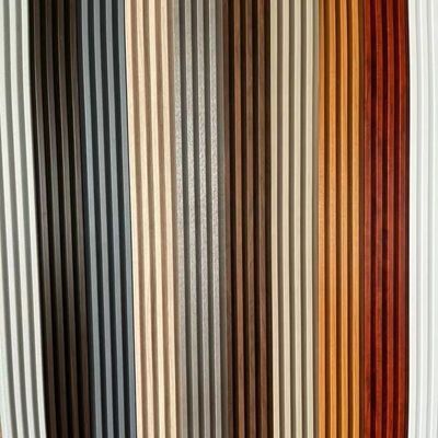 pannello di parete wpc impermeabile pvc pellicola di legno di plastica wpc soffitto strato rivestimento pannello di parete interno a sfondo