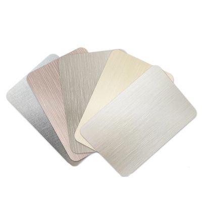 Bambù Carbone di legno Veneer metallo Pannello murario Piastra decorativa Bambù PET Tavola metallica