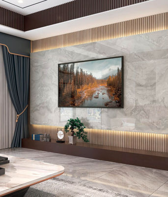 Vendita a caldo Pannello murario in carbone di bambù solido 1220 x 2800 mm impermeabile composito di marmo grano di bambù pannello di carbone di bambù