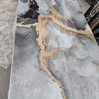 Spuma in PVC ad alta densità 1220*2440 Marmo Piastra in PVC UV Tavola UV impermeabile