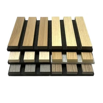 Moderni interni insonorizzanti in legno composito Artiglieria muraria pannelli di assorbimento acustico per l'assorbimento del suono in appartamenti ufficio