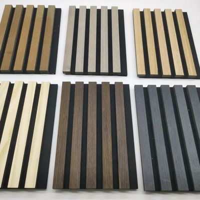 FSC Certificato all'ingrosso pannelli isolanti acustici in feltro pannelli a parete insonorizzati pannelli acustici in legno pannelli acustici a solco