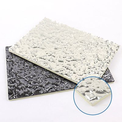 8 mm di bambù carbone di legno grano di legno wpc interno di pareti decorative