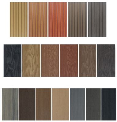 Pavimentazione in piscina esterna impermeabile in WPC in legno e in plastica composita coestrusa