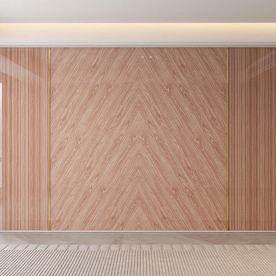 Pannello impiallacciato in legno di bambù al carbone direttamente dalla fabbrica, fibra di carbone di bambù per pannelli murali, marmo e carbone di bambù