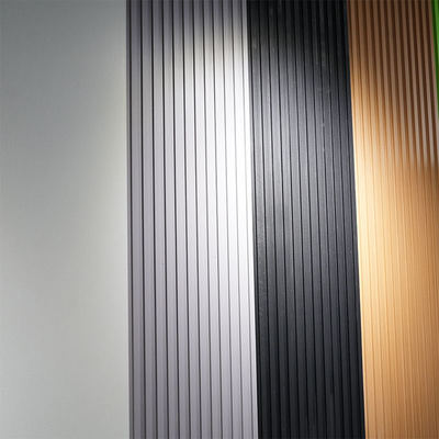 Pannello a parete in WPC impermeabile per TV Sfondo per la decorazione degli interni in hotel e appartamenti in plastica