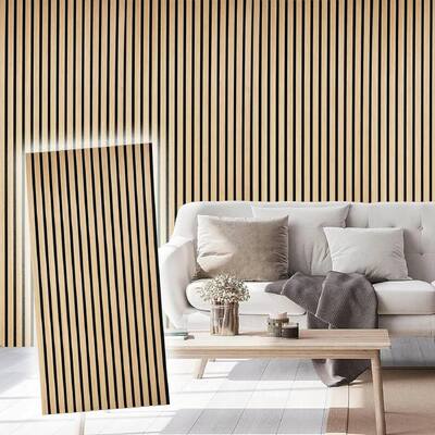 Pannelli acustici Pannelli da parete Pannelli da parete PET MDF Decorazione muraria acustica per mobili Pannelli da parete in legno acustico Moderno design Flessibile