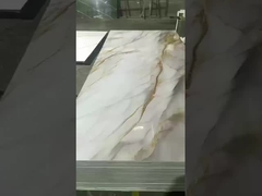 Display in stile foglio di marmo UV