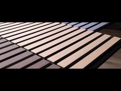 Pannello di parete di legno acustico