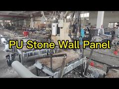 1220*2440 Pannello murale in pietra Pu per decorazione esterna con sfondo in mattoni Dimostrazione in poliuretano