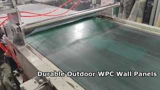 Pannelli murali per esterni durevoli WPC Rivestimento resistente agli agenti atmosferici