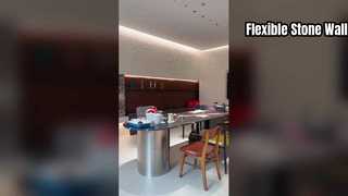 Pannelli in pietra flessibili ignifughi impermeabili