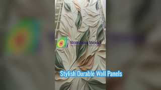 Lastra in marmo in PVC per pareti durevole ed elegante